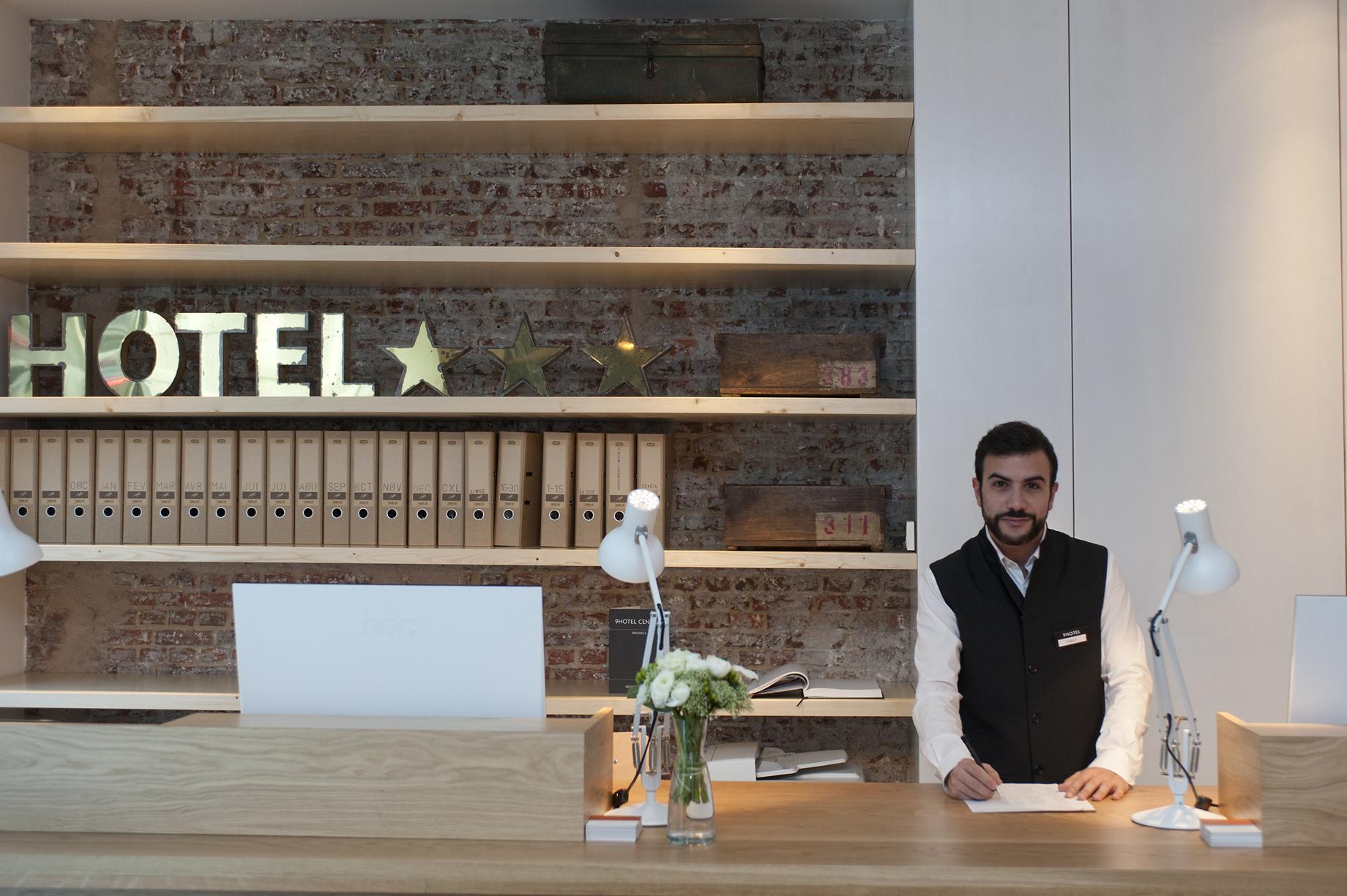 9โฮเต็ล เซ็นทรัล Hotel บรัสเซลส์ ภายใน รูปภาพ